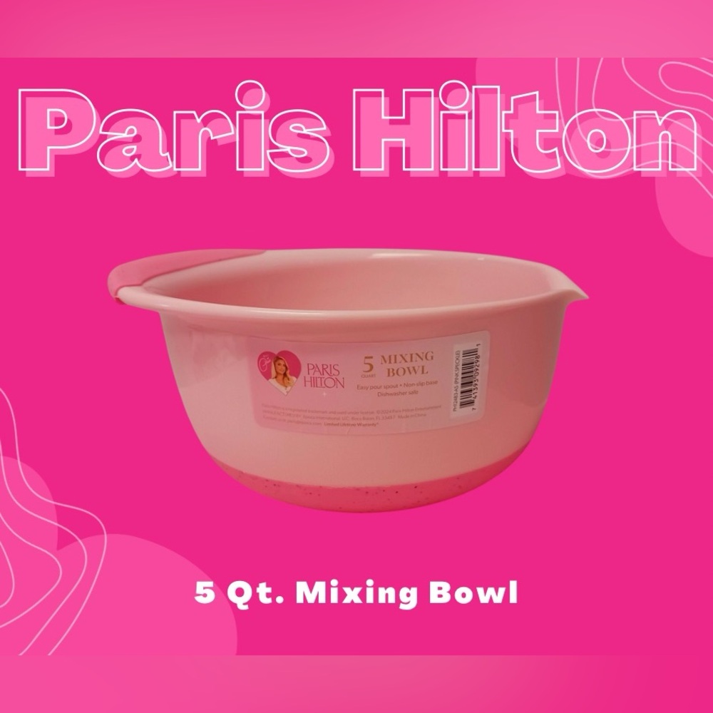 💕Paris Hilton Pink Mixing Bowl